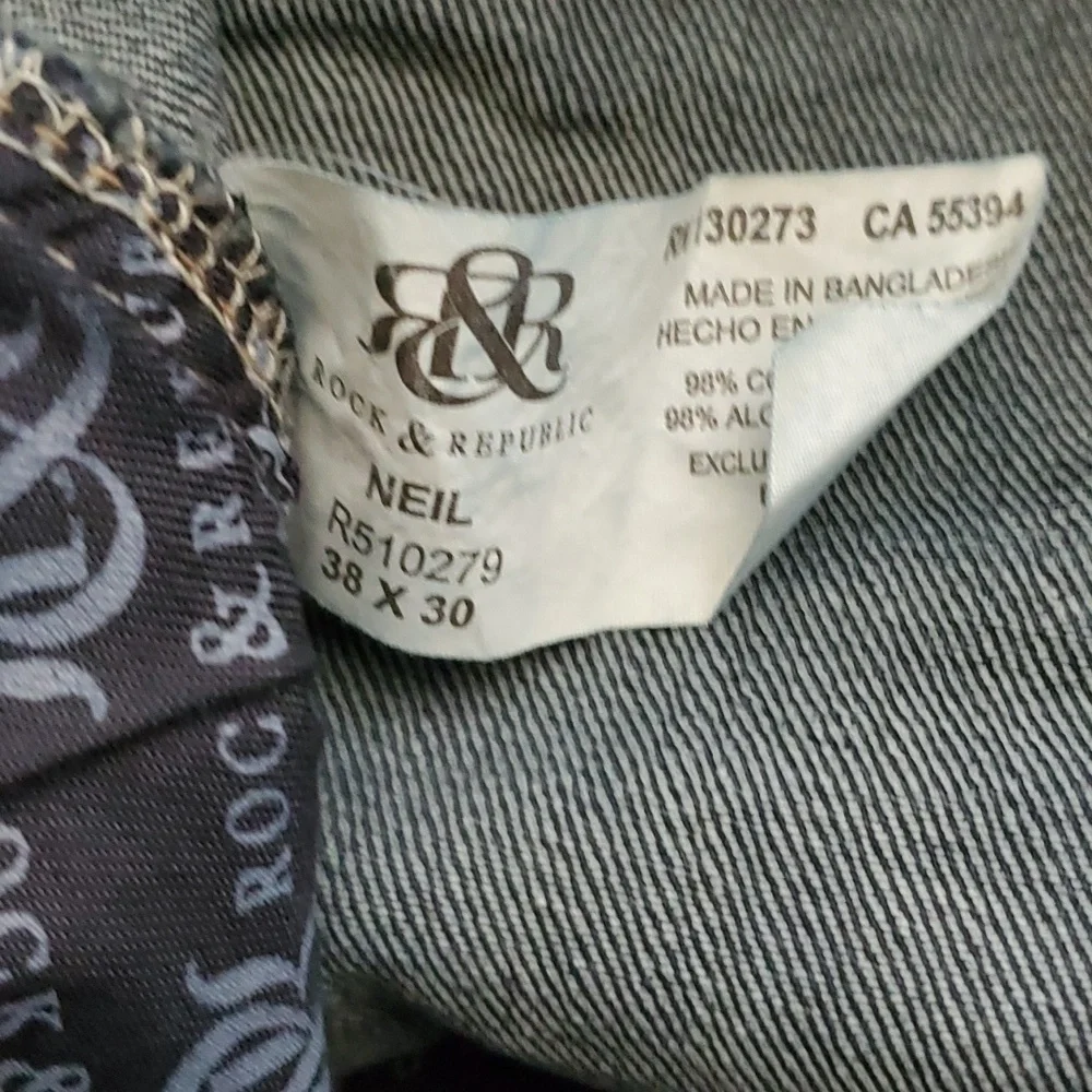 Rock & Republic jeans men's size 38